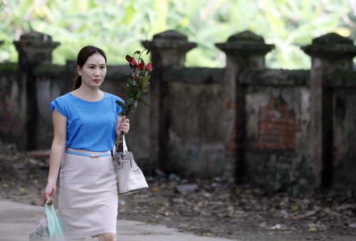 Người Hà Nội lên chùa làm lễ Vu Lan